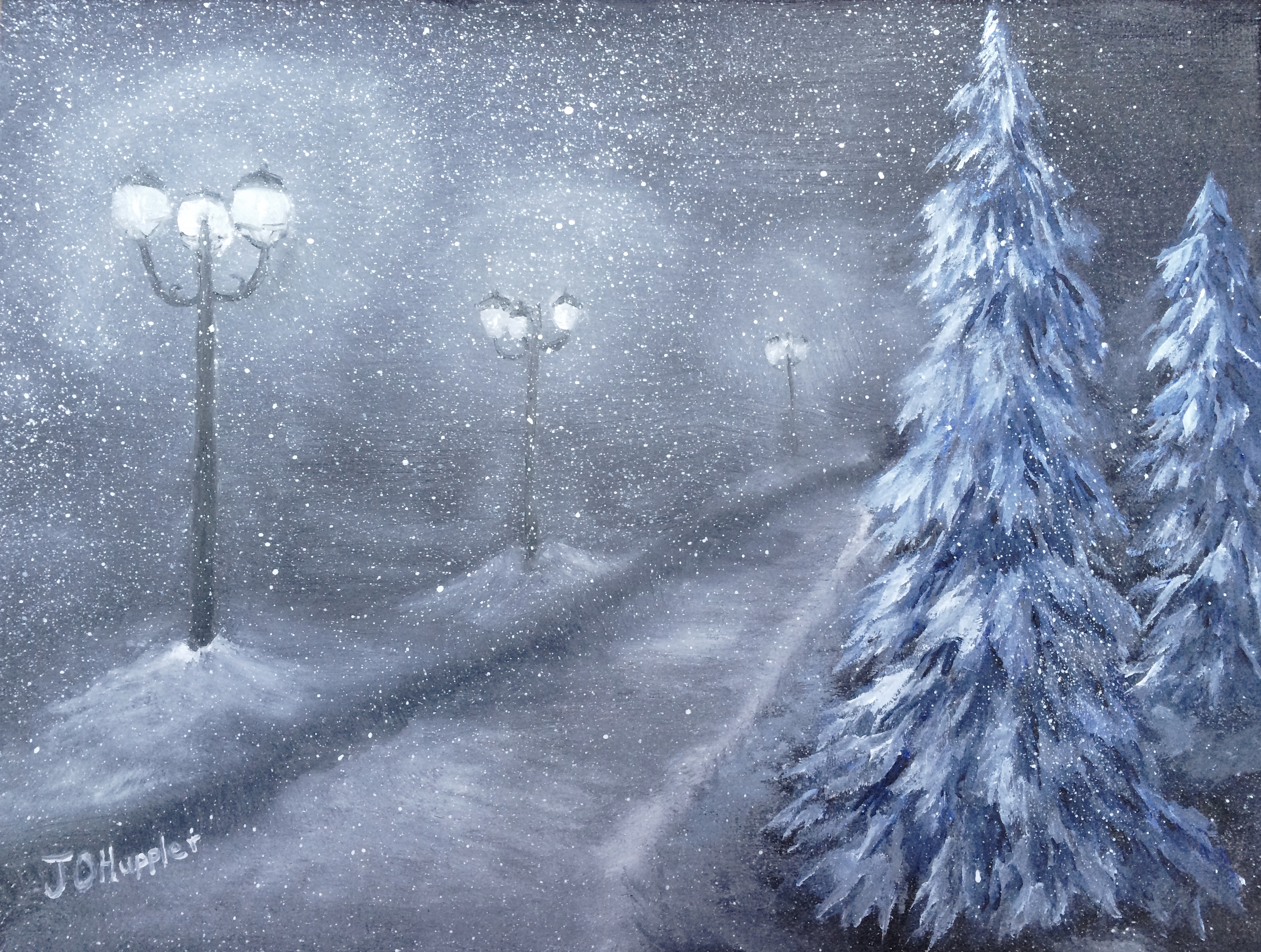 Αποτέλεσμα εικόνας για winter painting