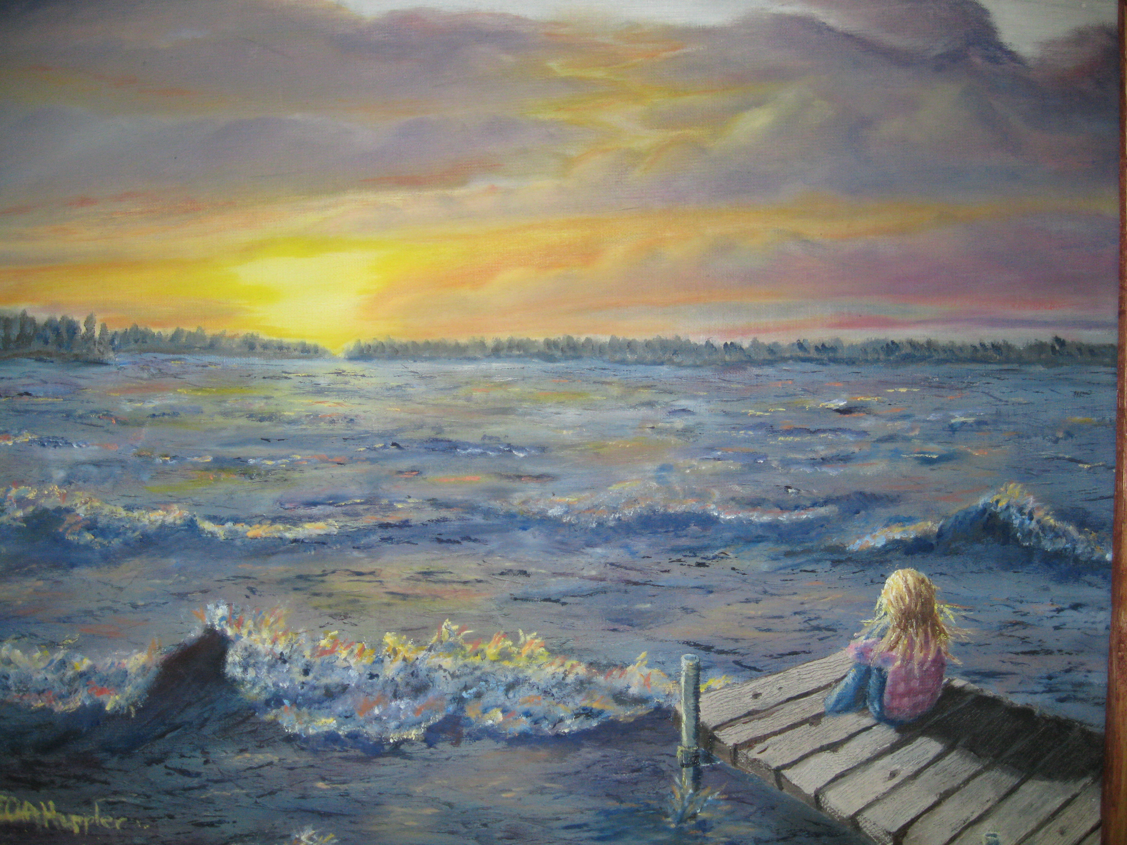 Пришла закатом ушла. Картина море. Одиночество живопись. Море картины художников. Уединение живопись.